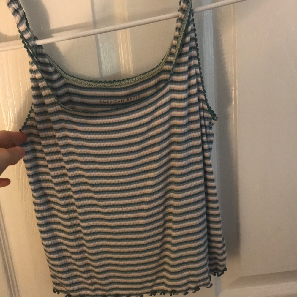 green aeo tank top